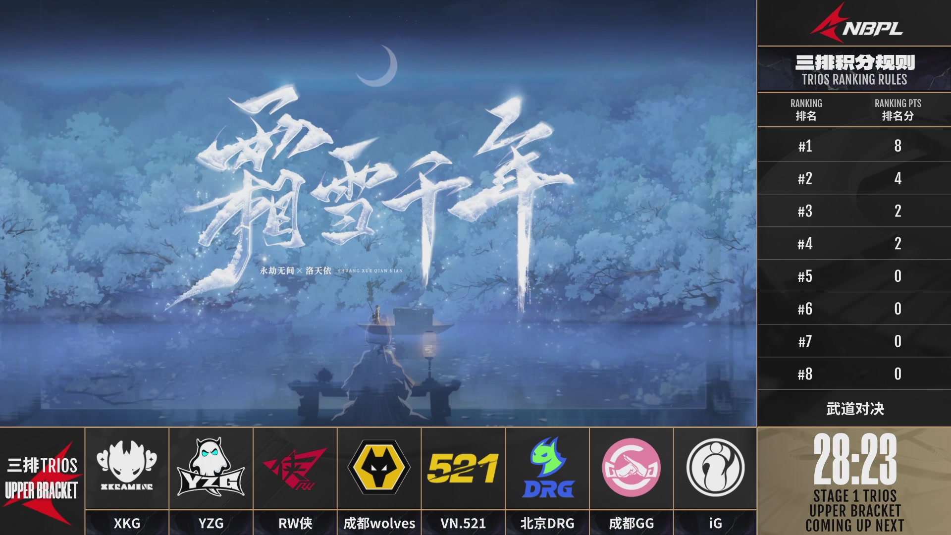 YZG战队第一视角【2025永劫无间职业联赛秋季赛】