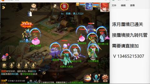 接九转蜃境托管~