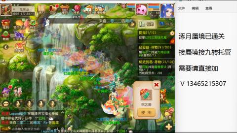 接九转蜃境托管~