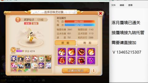 接九转蜃境托管~