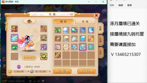 接九转蜃境托管~