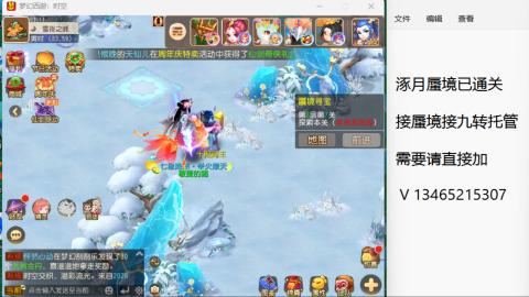 接九转蜃境托管~