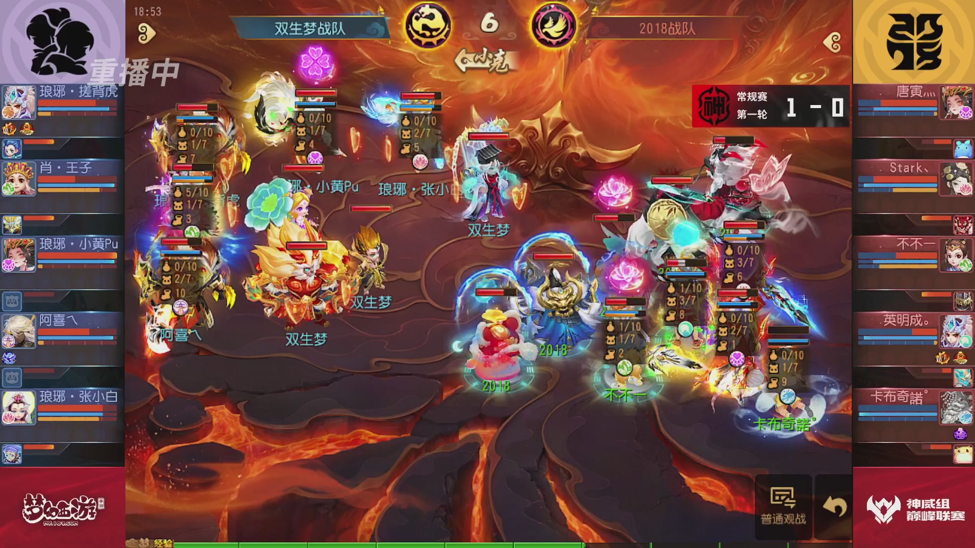 梦幻西游手游巅峰联赛S12常规赛