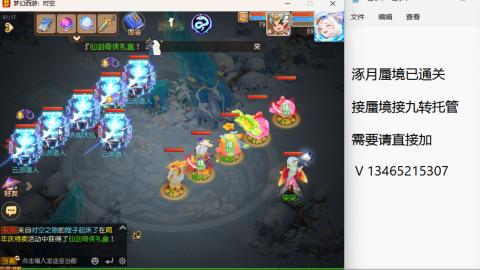 接九转蜃境托管~