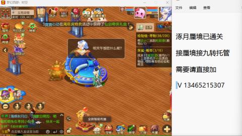 接九转蜃境托管~