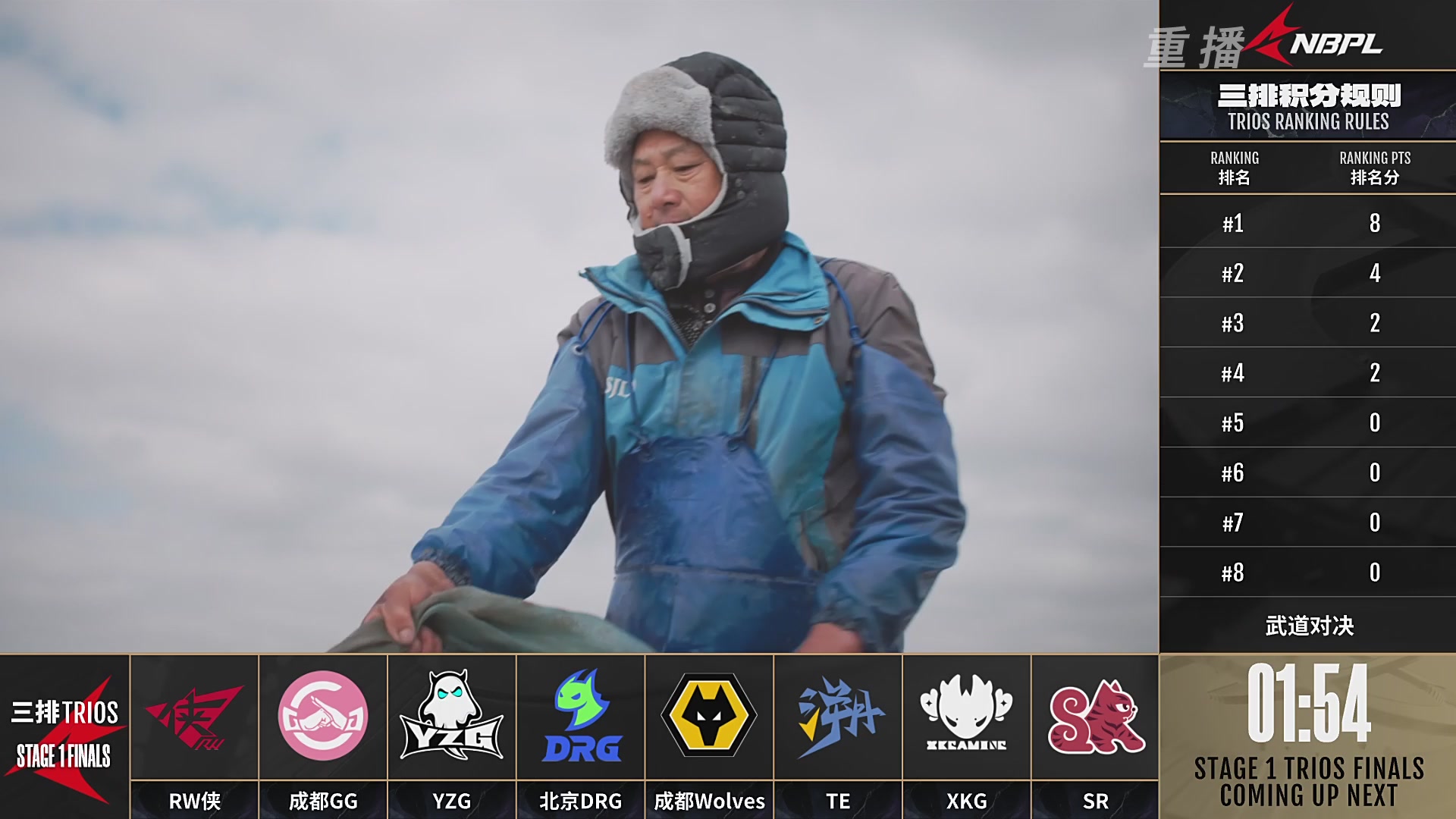 【重播】【NBPL春季赛】三排 第一赛段 决赛