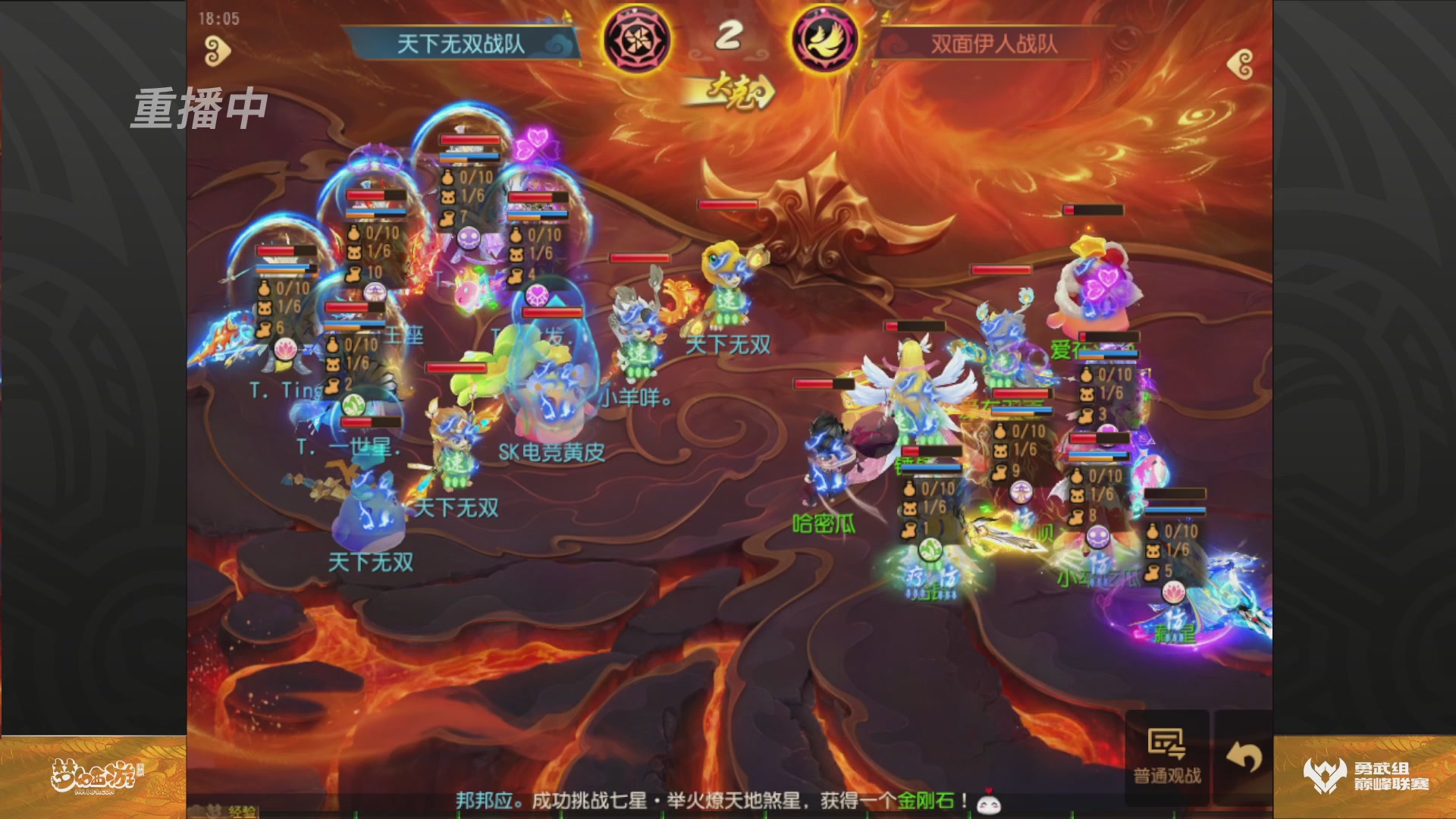 梦幻西游手游巅峰联赛S12常规赛