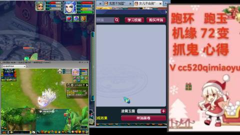 全服接 跑环 跑玉 机缘 72变 抓鬼 心得