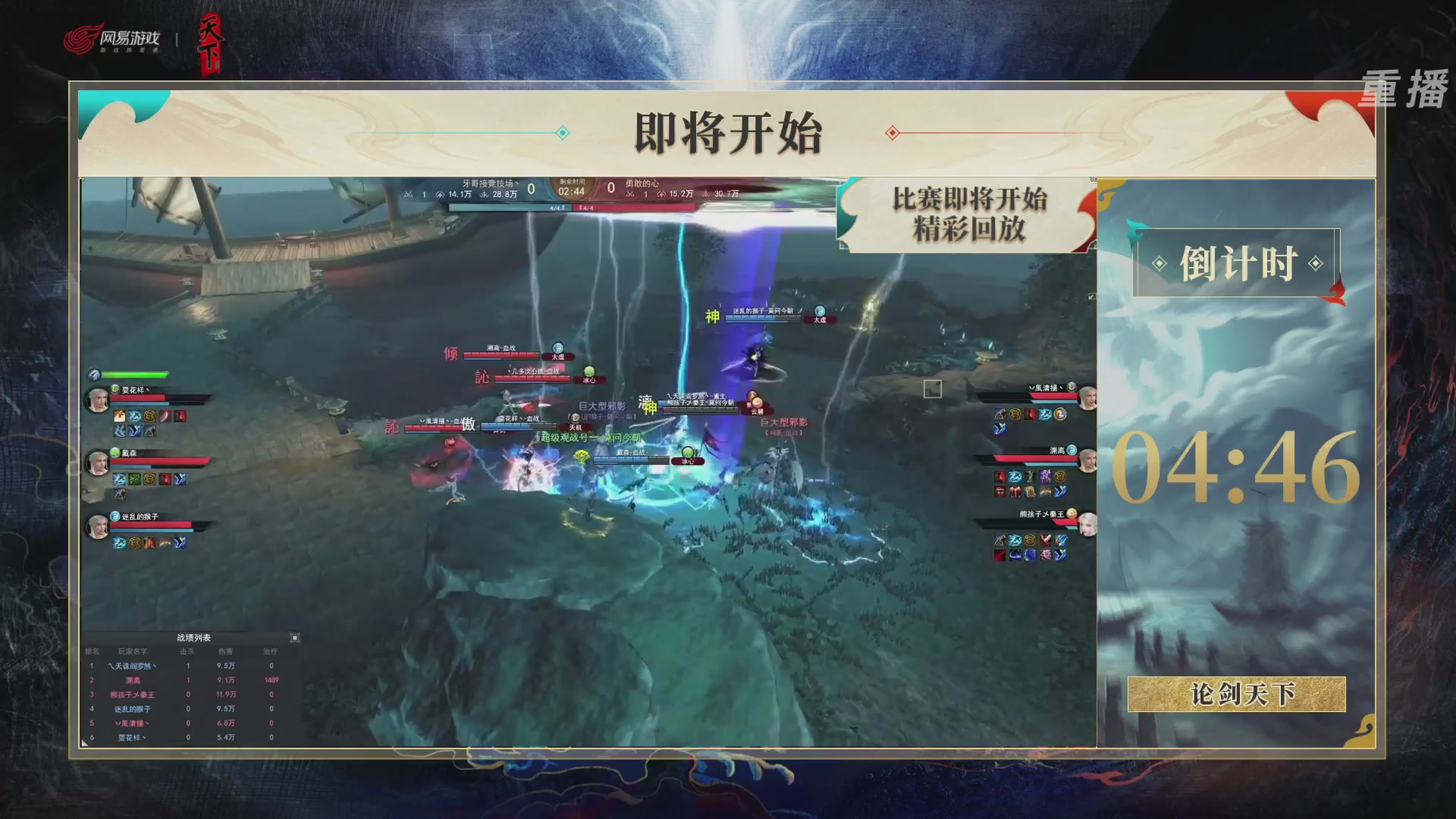 【重播】2026论剑天下4v4竞技赛