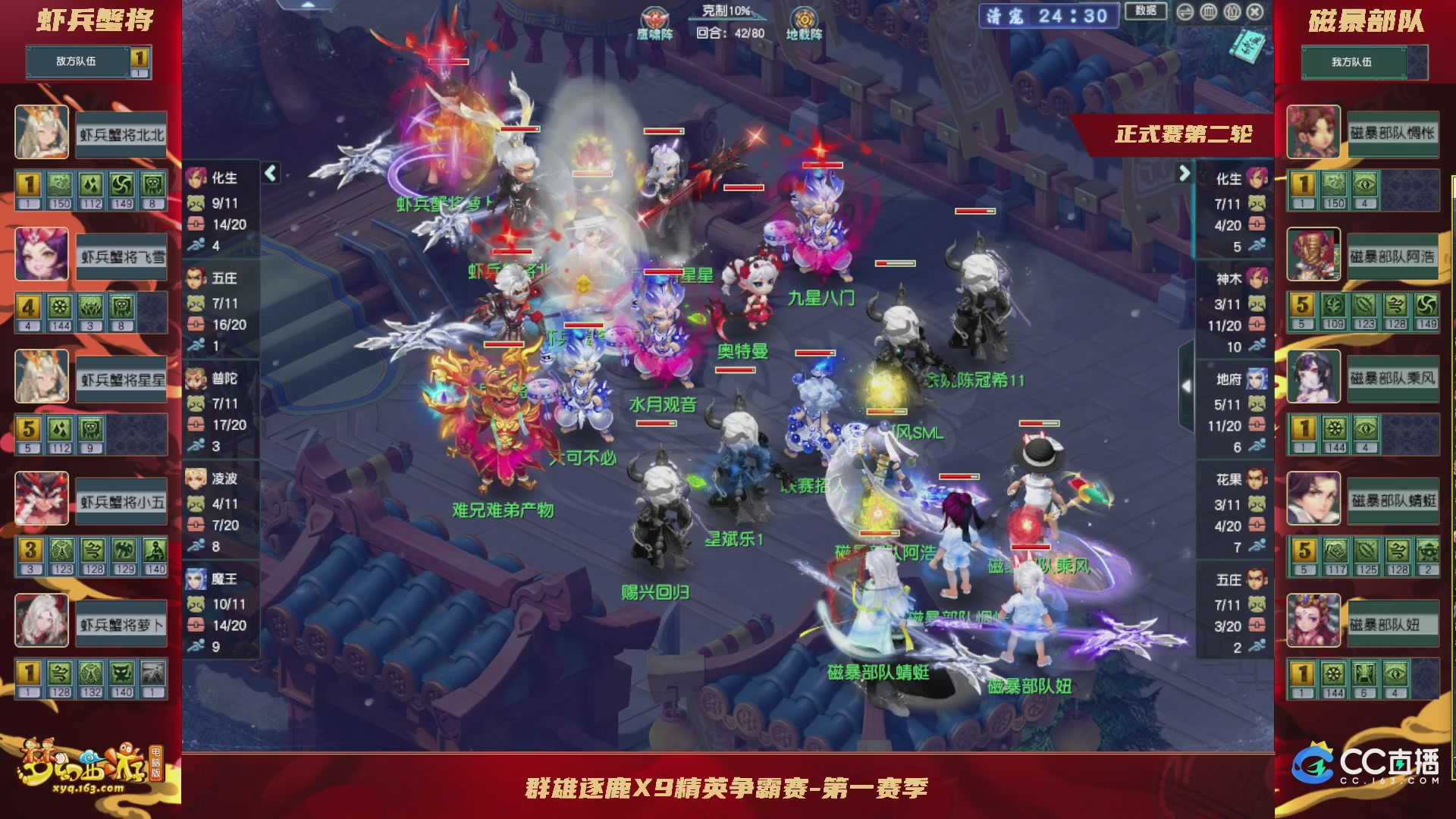 群雄逐鹿X9精英争霸赛-第一赛季正式赛