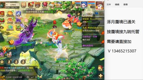 接九转蜃境托管~