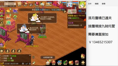 接九转蜃境托管~