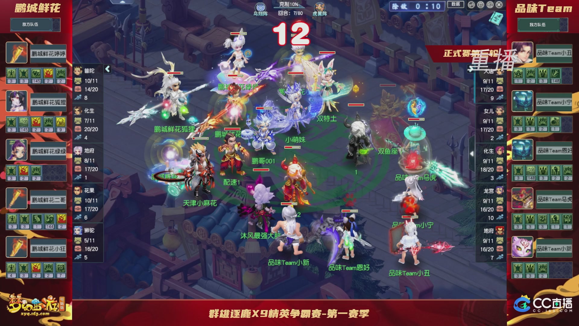 【重播】群雄逐鹿X9精英争霸赛-第一赛季正式赛