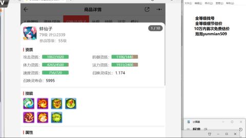 全等级细节估价找号熔练