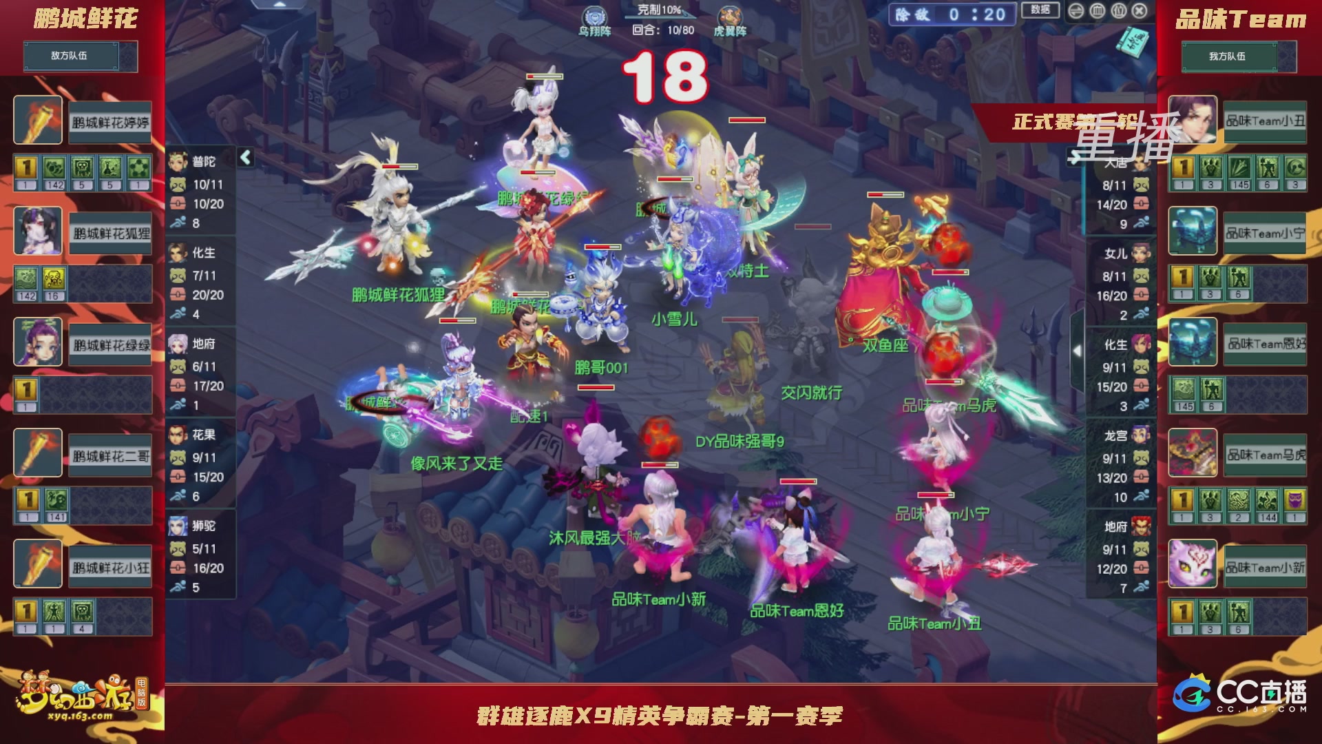 【重播】群雄逐鹿X9精英争霸赛-第一赛季正式赛