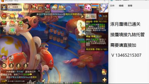 接九转蜃境托管~