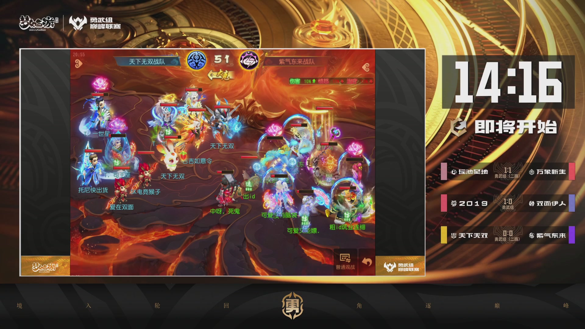 梦幻西游手游巅峰联赛S12常规赛