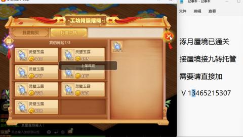 接九转蜃境托管~