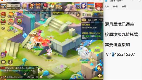 接九转蜃境托管~