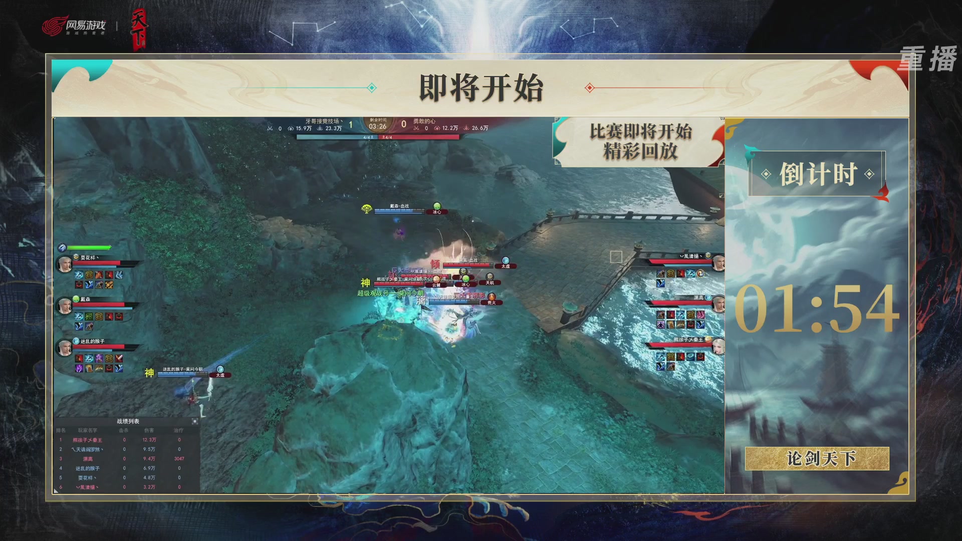 【重播】2026论剑天下4v4竞技赛