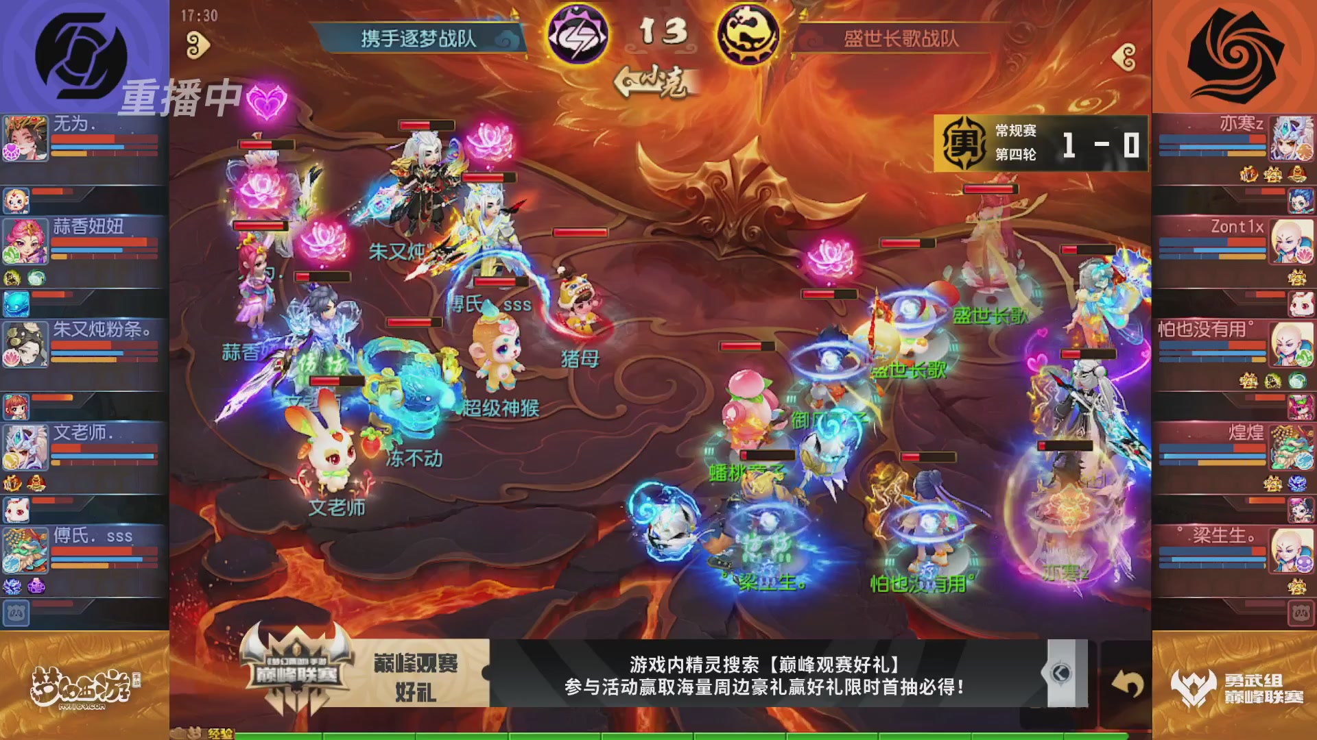 梦幻西游手游巅峰联赛S12常规赛