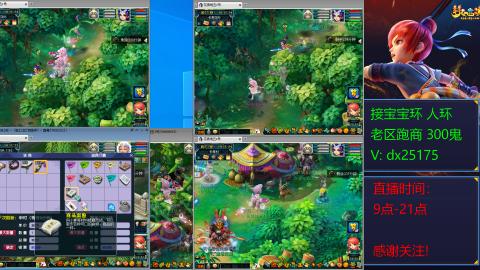 接宝宝环人环老区跑商抓鬼