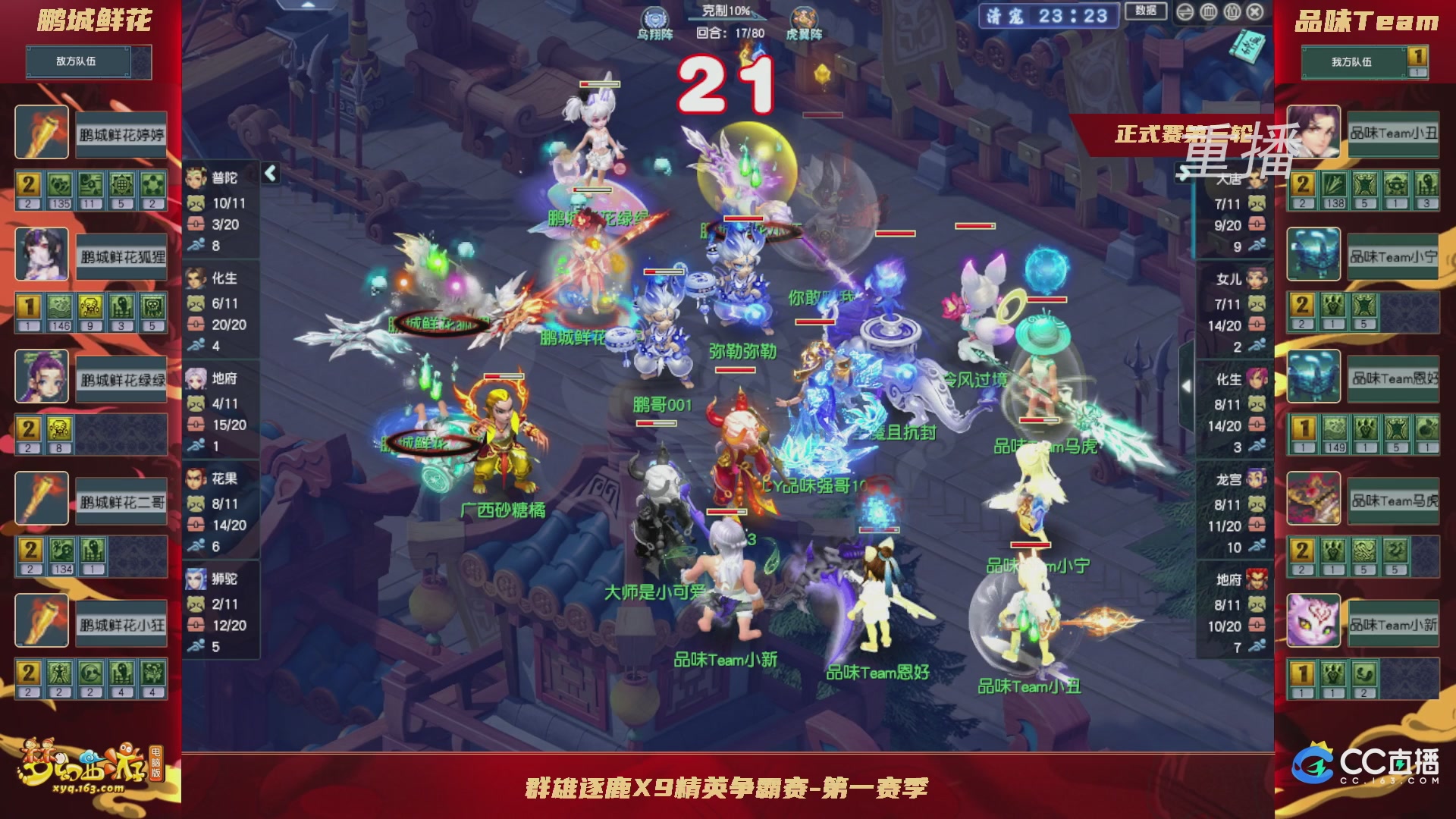 【重播】群雄逐鹿X9精英争霸赛-第一赛季正式赛