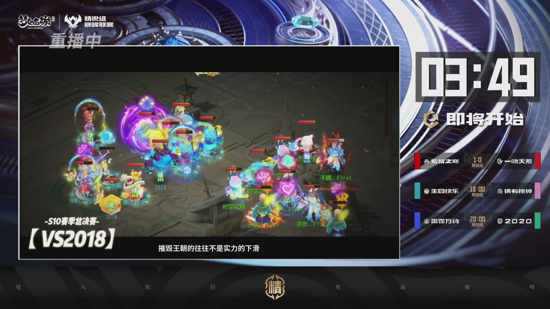 梦幻西游手游巅峰联赛S12常规赛