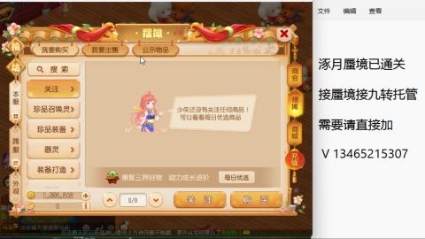 接九转蜃境托管~