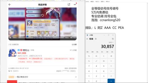 第一细节估价 找号 讲解分析列明细