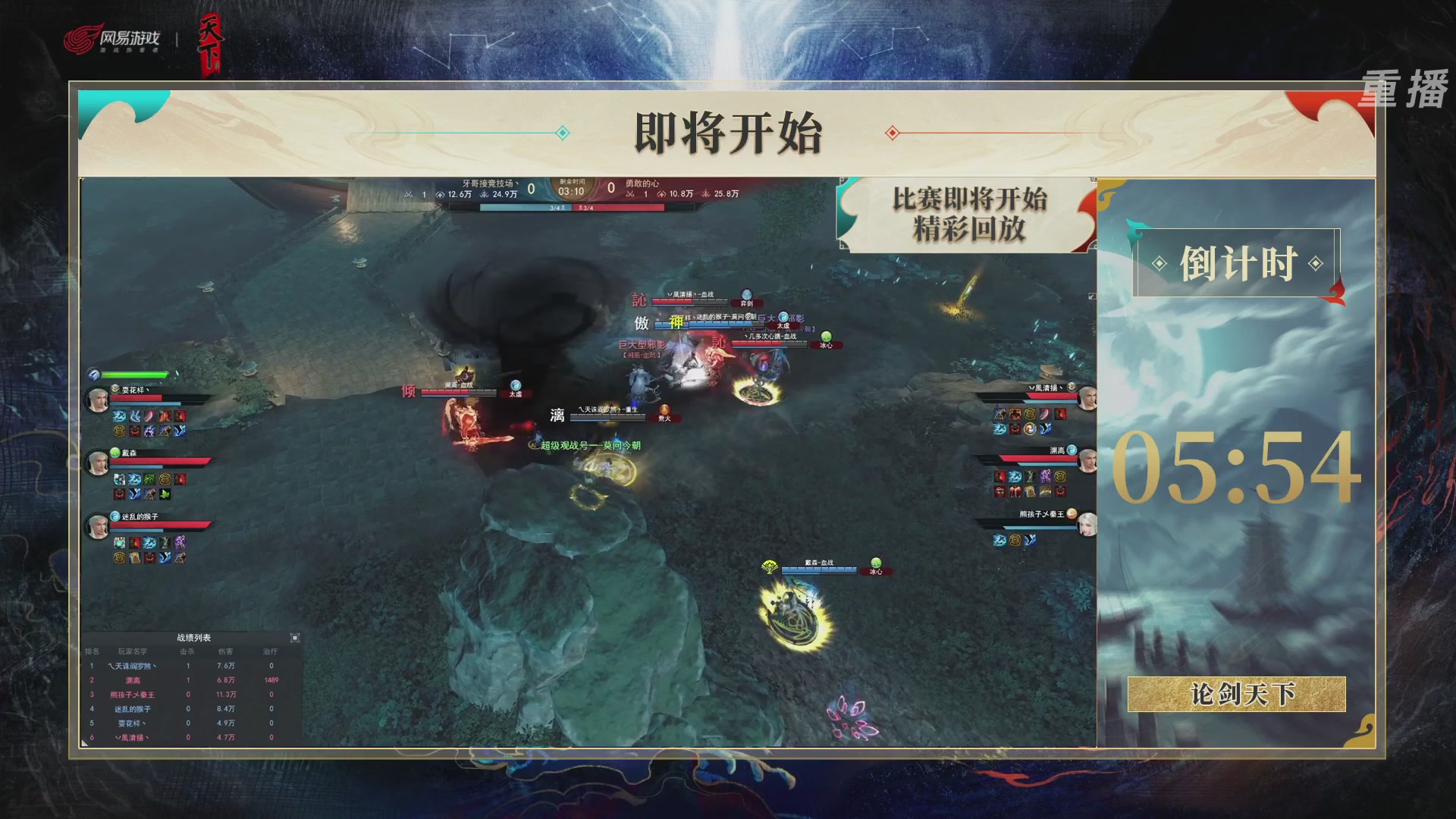 【重播】2026论剑天下4v4竞技赛