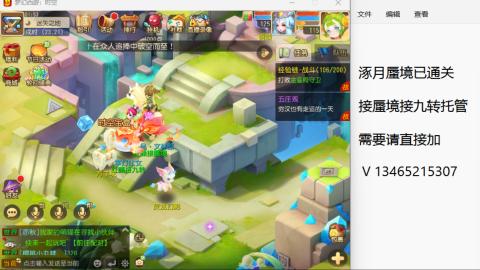 接九转蜃境托管~