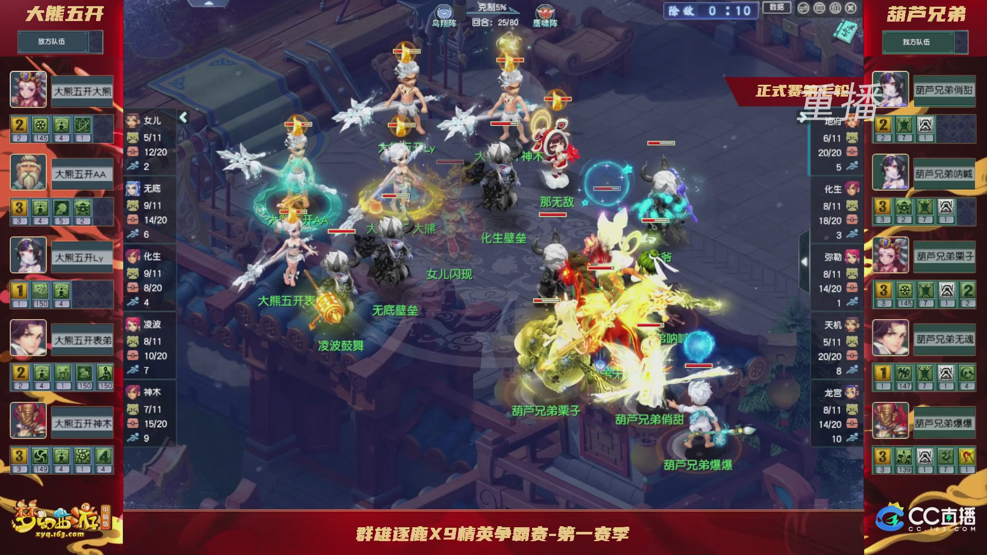 【重播】群雄逐鹿X9精英争霸赛-第一赛季正式赛