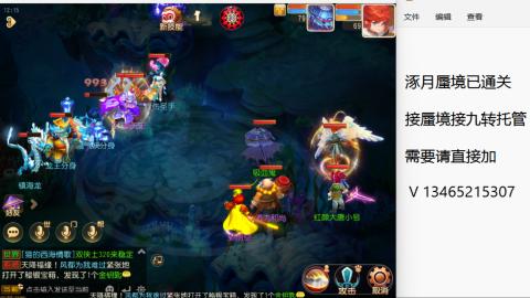 接九转蜃境托管~