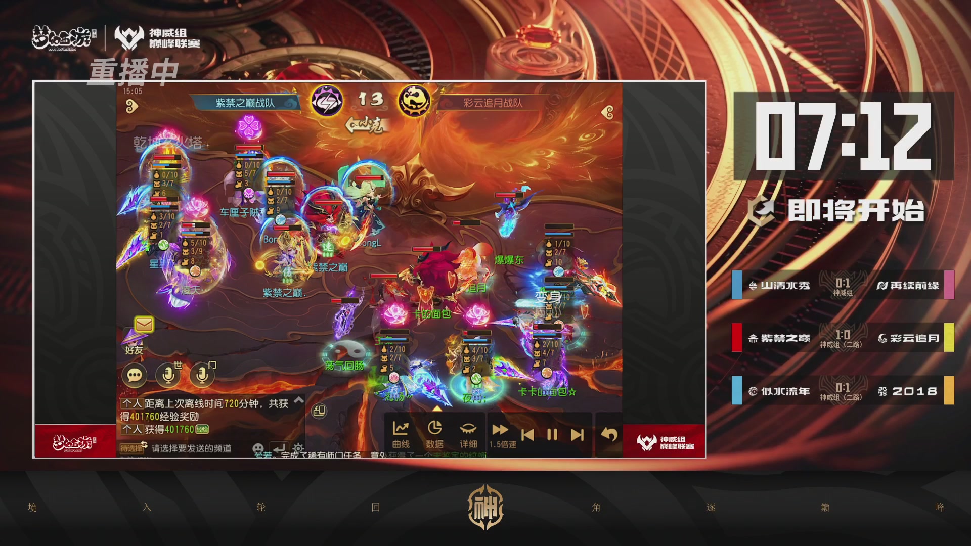 梦幻西游手游巅峰联赛S12常规赛