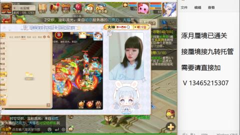 接九转蜃境托管~