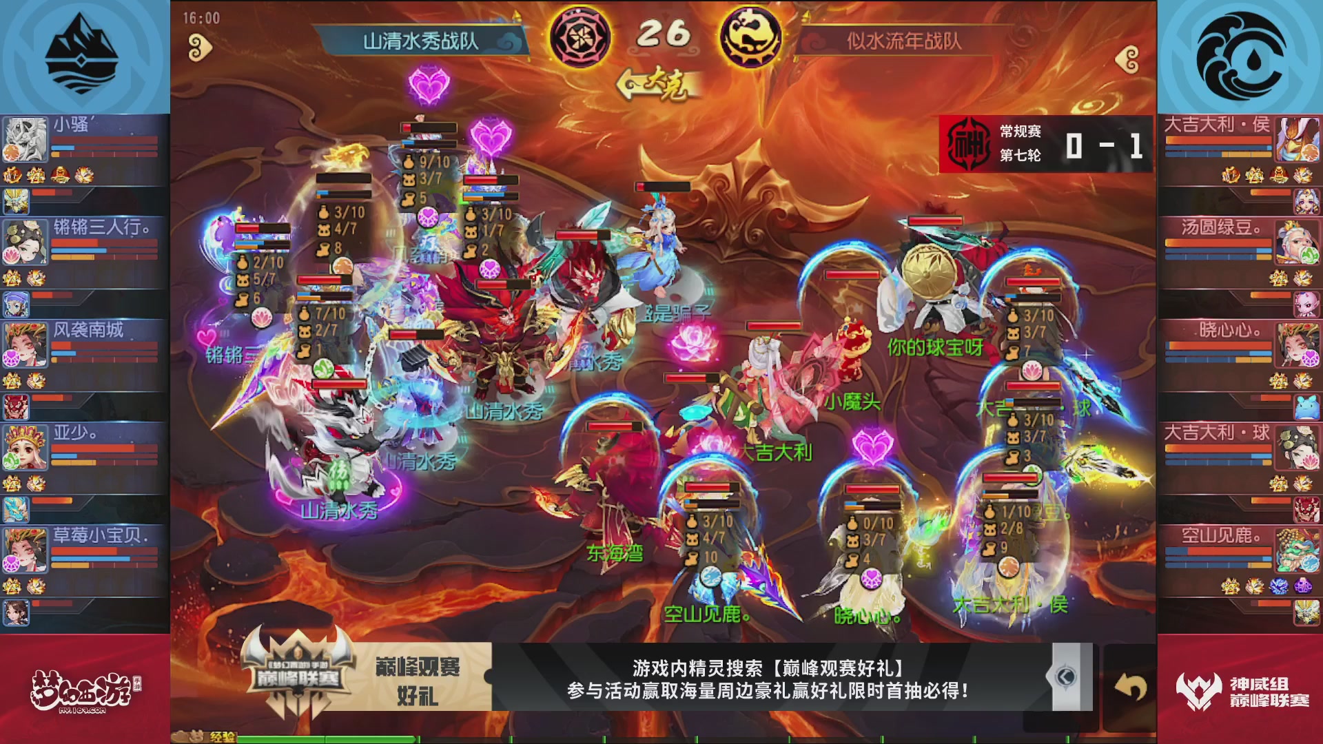 梦幻西游手游巅峰联赛S12常规赛