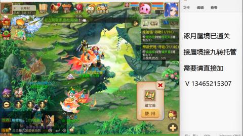 接九转蜃境托管~