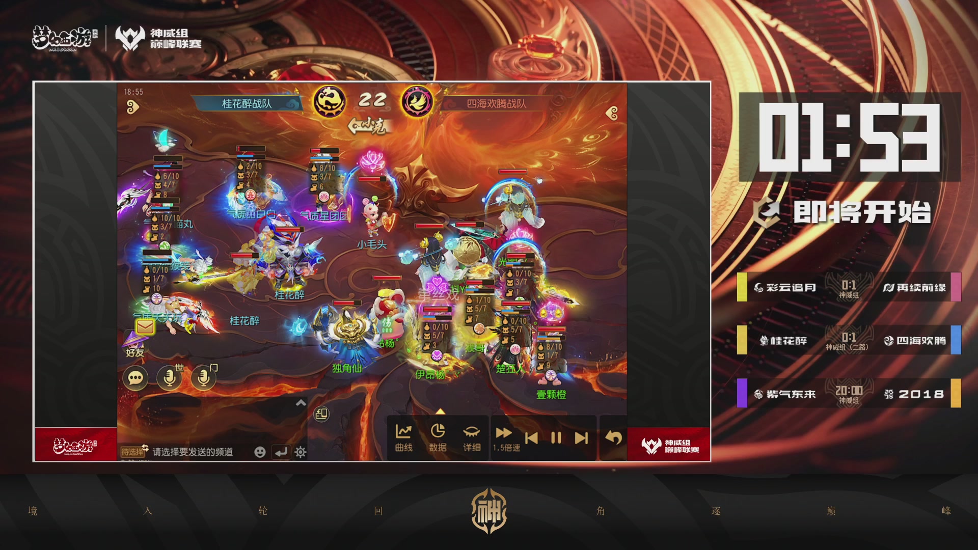 梦幻西游手游巅峰联赛S12常规赛