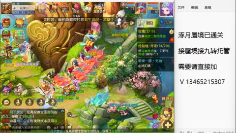 接九转蜃境托管~