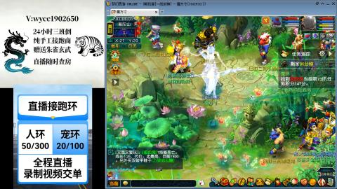 接畅玩跑环跑商