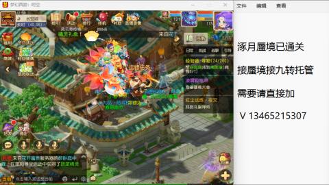 接九转蜃境托管~