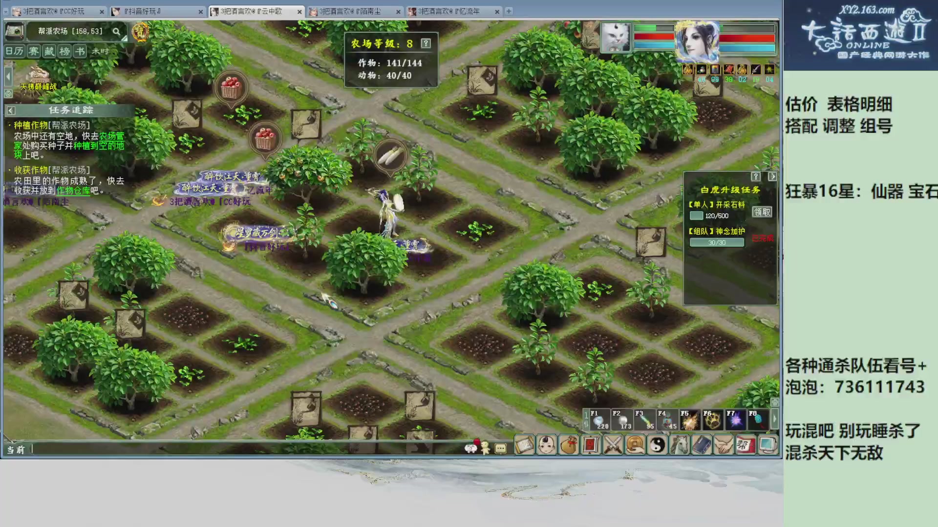 估价，搭配，调整，杀狂暴~