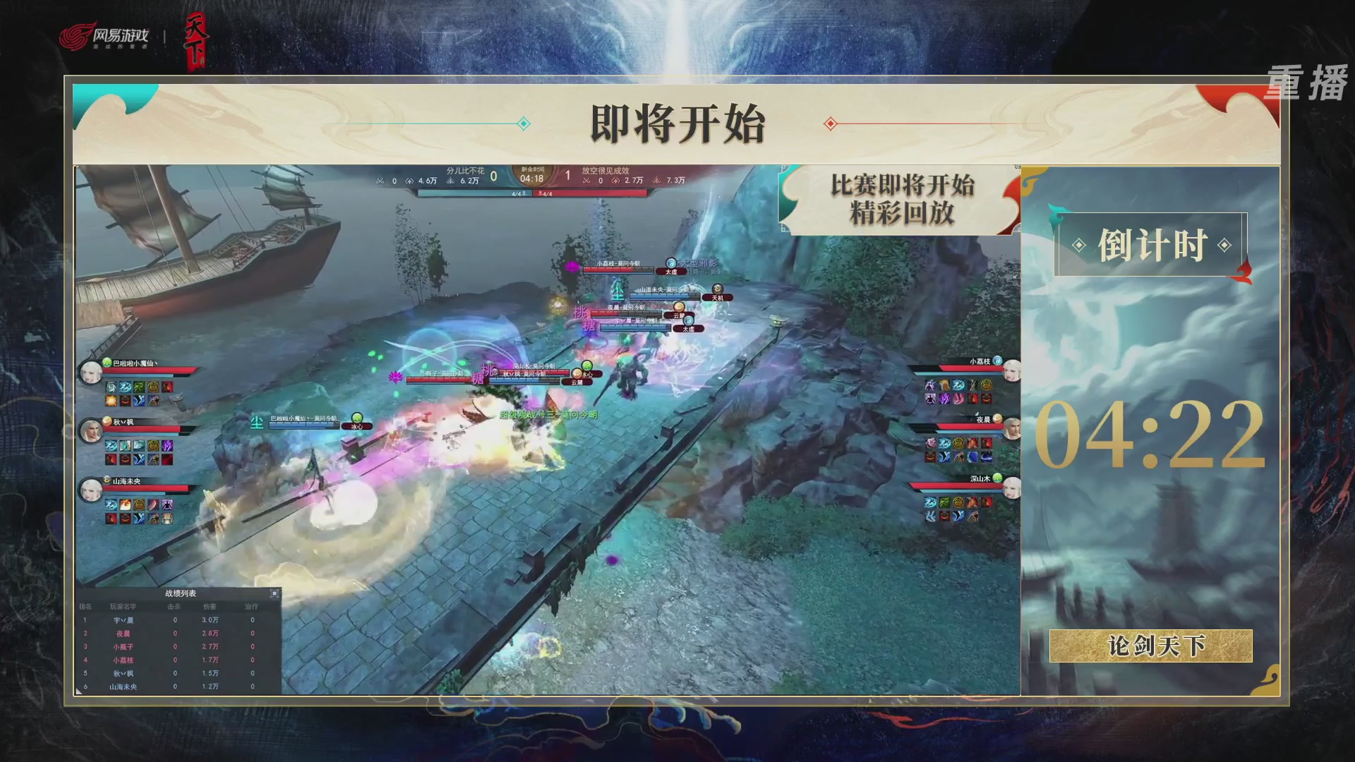 【重播】2026论剑天下4v4竞技赛