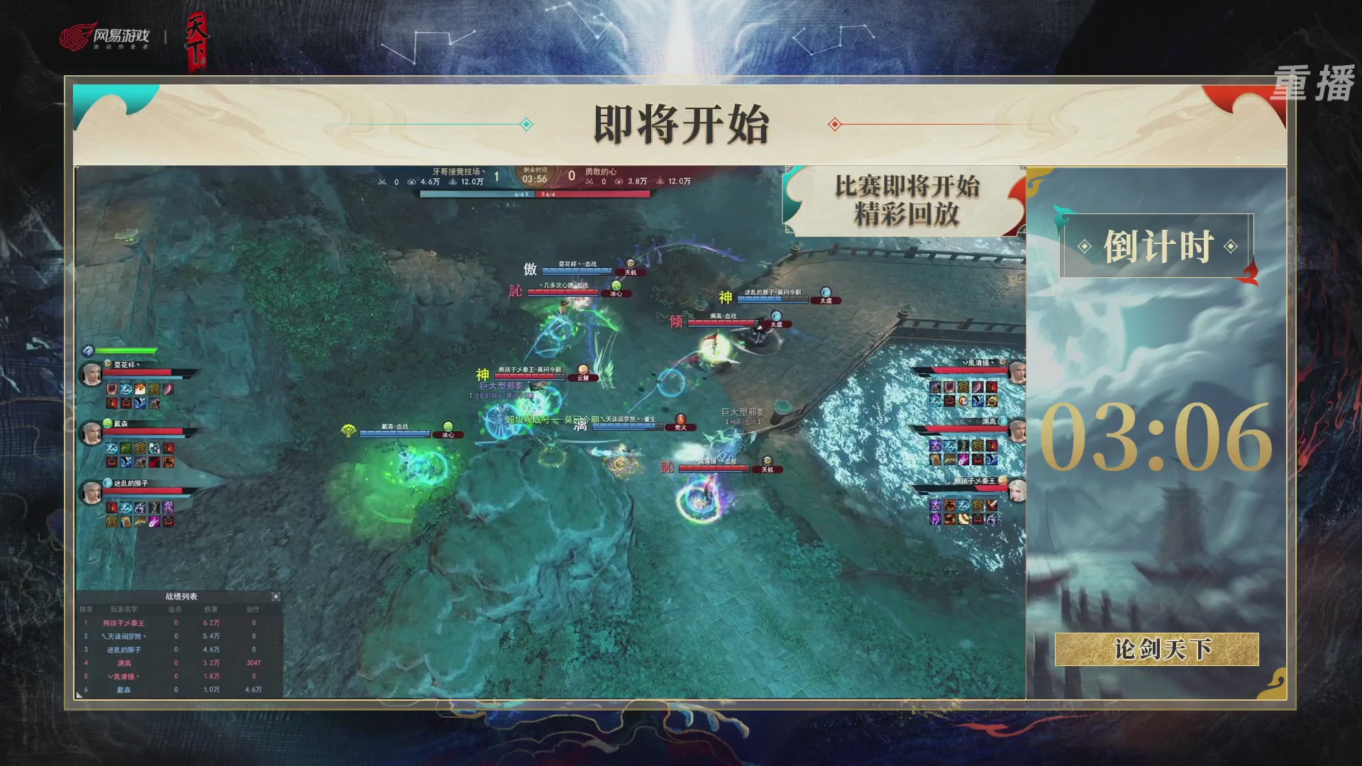 【重播】2026论剑天下4v4竞技赛