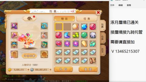 接九转蜃境托管~