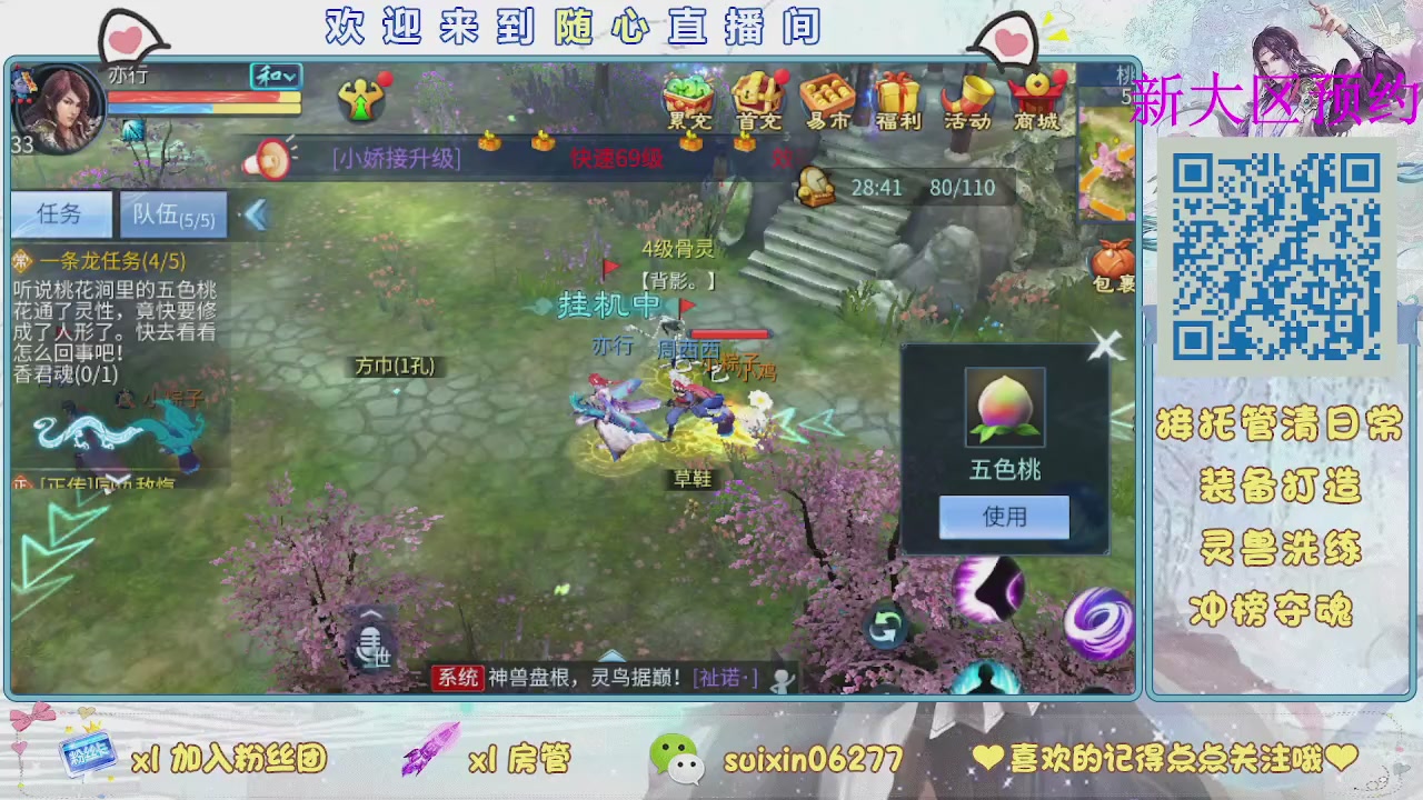 接升级，托管，打造，夺魂，看好改号