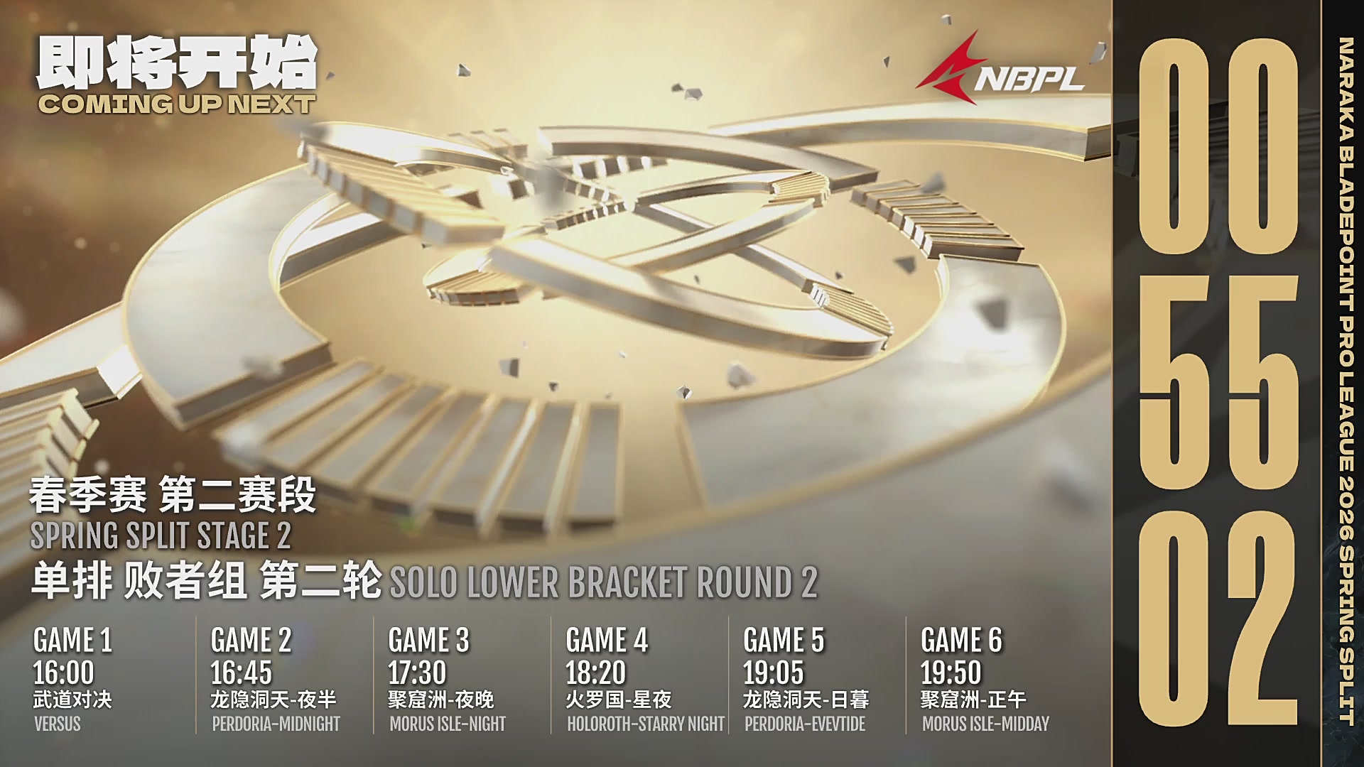 【NBPL春季赛】单排 第二赛段 败者组第二轮