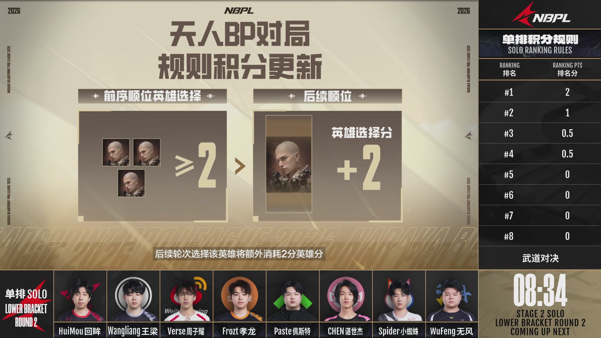 北京WBG战队第一视角【2025永劫无间职业联赛秋季赛】