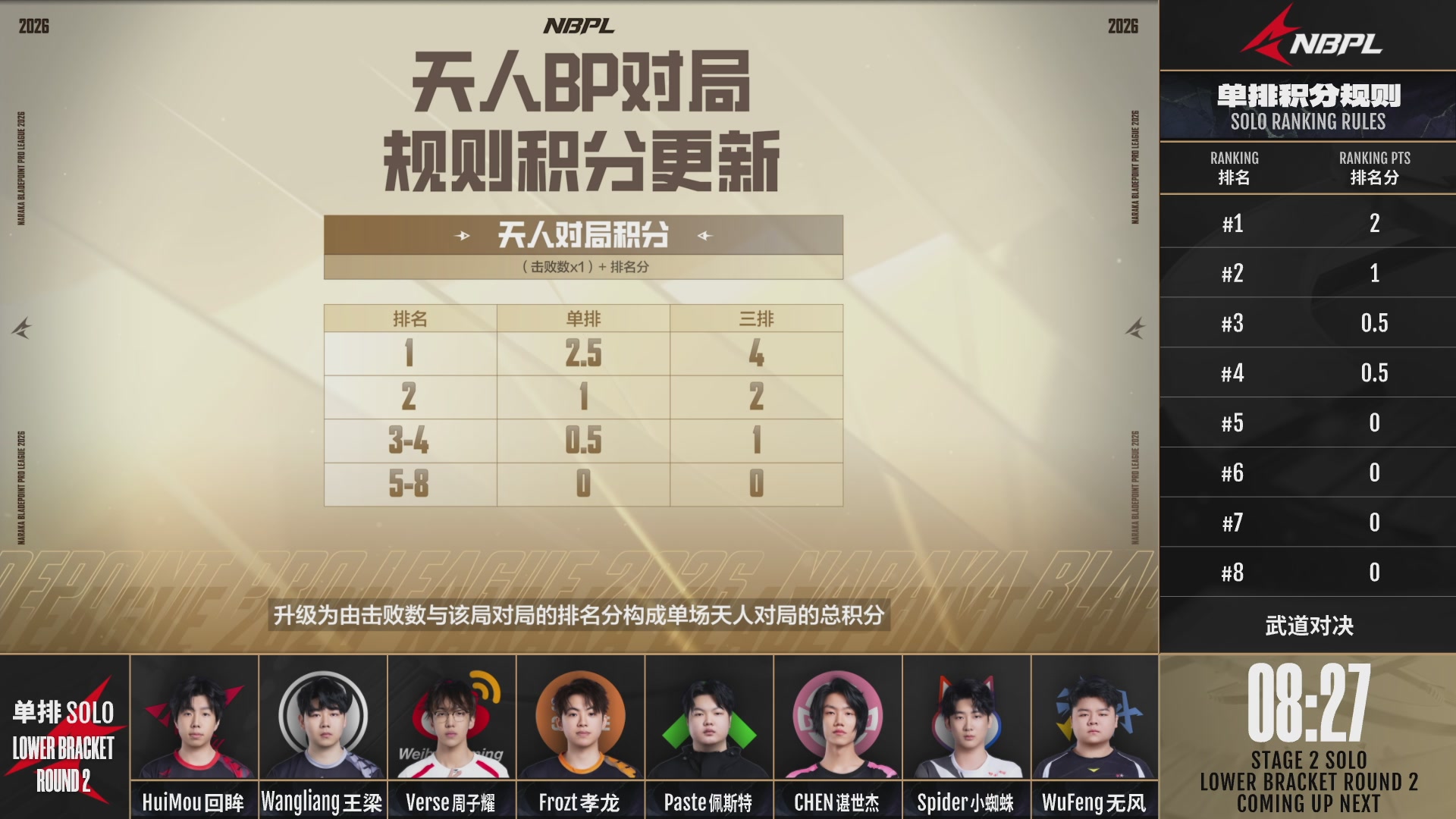 Alliance战队第一视角【2025永劫无间职业联赛秋季赛】